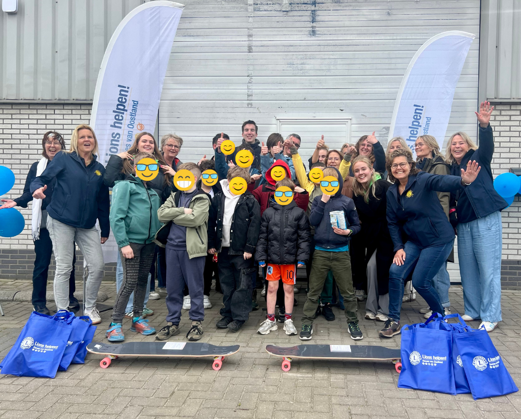De hele groep bij elkaar
